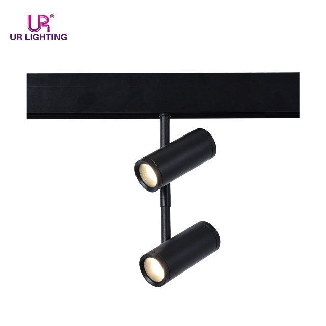 Luz de lámpara de pista magnética doble cilíndrica de vegetaje bajo luz de la lámpara de pista magnética 16W C220