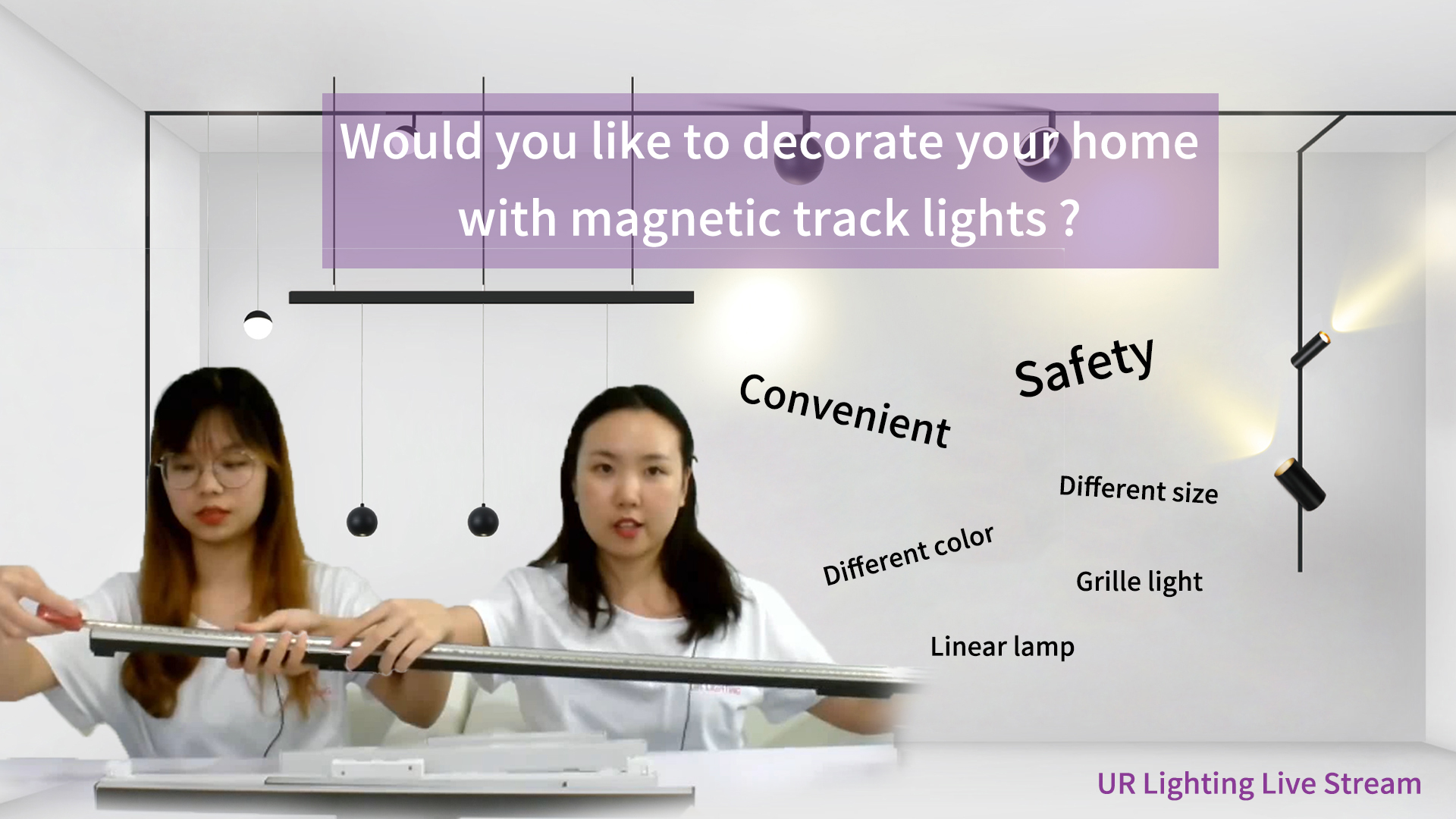 ¿Le gustaría decorar su hogar con riel de luces magnéticas?