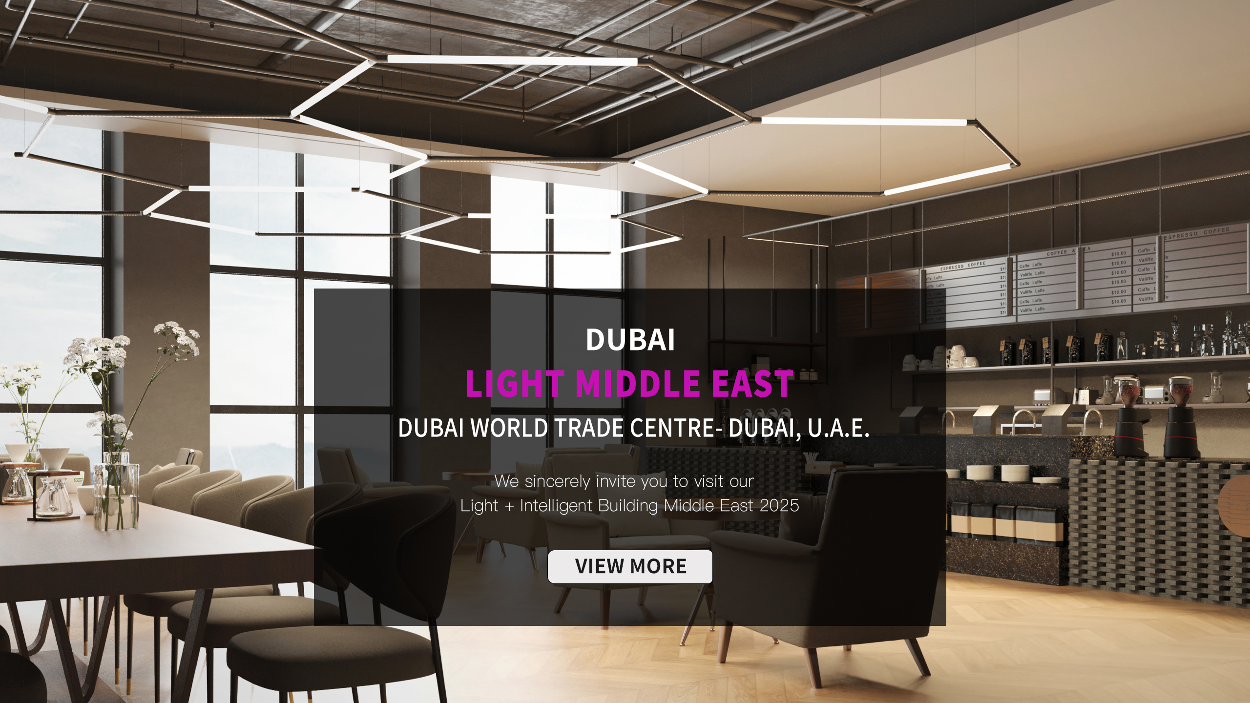 Únase a nosotros en Middle East Lighting & Smart Building Expo 2025 - Descubra el futuro de la pista magnética y la iluminación inteligente en Dubai