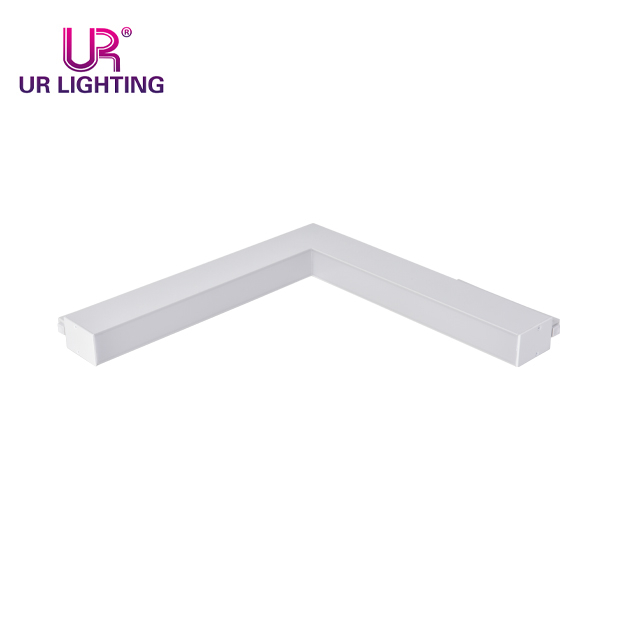 Luz lineal de la pista magnética negra de la esquina interna 20W C140-35